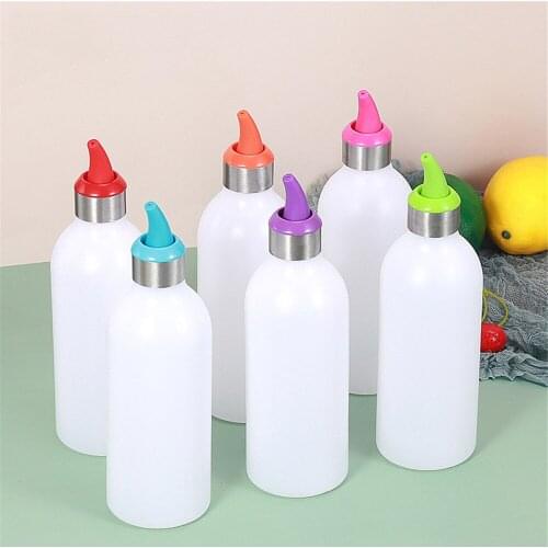 Bbq Kitchen Silicone Squeeze Bottle Condiment Dispenser Sauce Mayonnaise Squeeze Jar Vinegar Oil Ketchup Jam Bottle Gravy