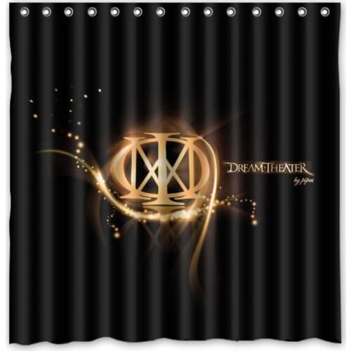Dream Theater Design Bathroom Shower Curtain Waterproof&Mildewproof Polyester Fabric Bath Curtains 180cm*180cm