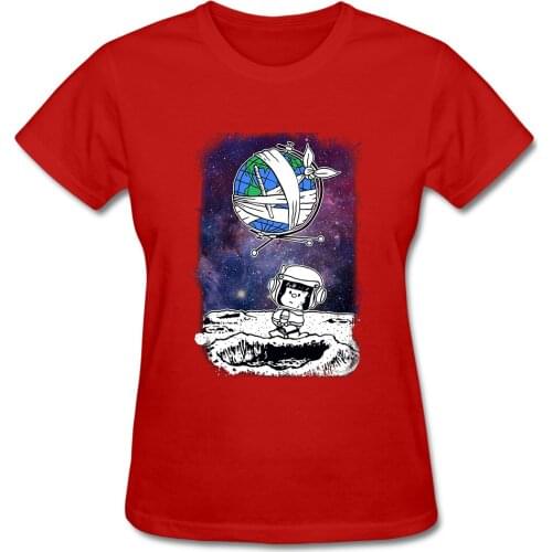 ICoup Womens Mafalda Planet Caricature Series T-Shirt Gift For Children Free Shipping