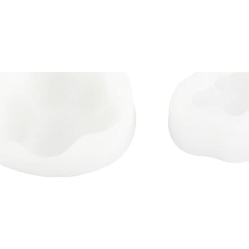 HOT 3PCS 3D Cloud Shape Chocolate Silicone Mold Mousse Fondant Ice Square Pudding Candy Soap Candle Molds Baking Decoration