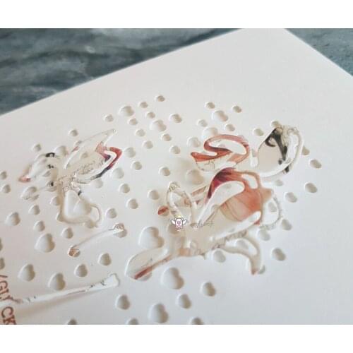 Mmao Crafts Metal Steel Cutting Dies New 3Pcs Flower decoration Stencil For DIY Scrapbooking Paper/photo Cards Embossing Dies