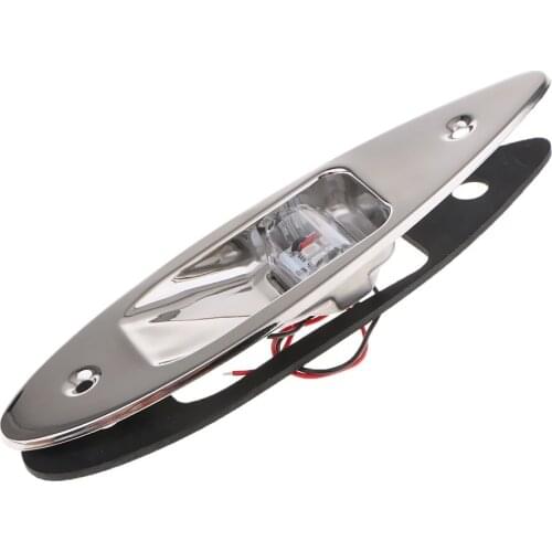 Marine LED Flush Side Mount Stainless Steel Bow light Boat Navigation