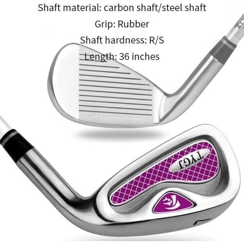 New Golf Clubs For Men And Women 7 Irons Stainless Steel Carbon Rods For Beginners Golf