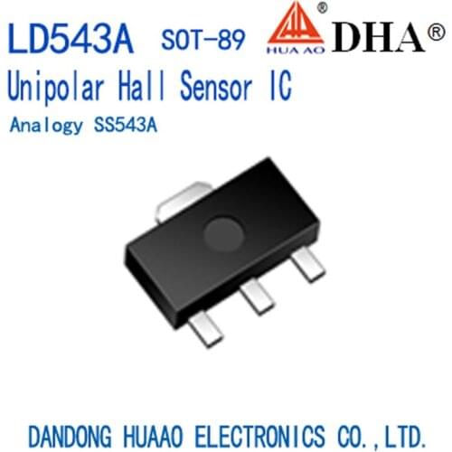 LD543A SS543A Unipolar Hall Sensor ASIC SOT-89
