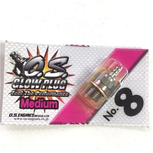 100% Original OS8 NO.8 O.S. OS8 medium plug N Glow Plugs For OS Engine