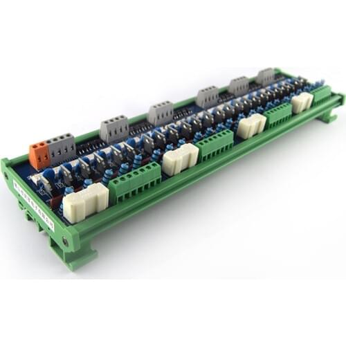 PLC AC amplifier board transistor 24-way AC output original thyristor optocoupler isolation relay control board
