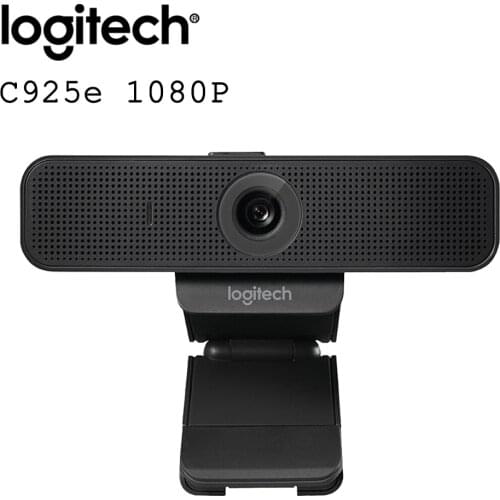 Logitech C925 HD Network Built-in Mic Video BackgroundConference Wide Angle 1080P Full 720P Camera Laptop Video Call Camera CMOS