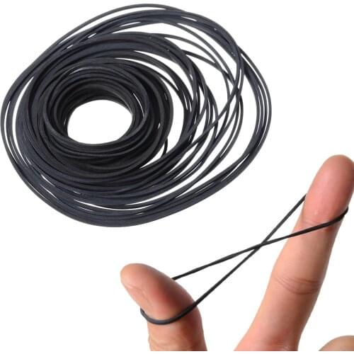 100pcs Universal Mix Cassette Tape Machine Belt Generic Tape Drives Machine Belt for Recorders Walkman DVD Drive 40-135mm