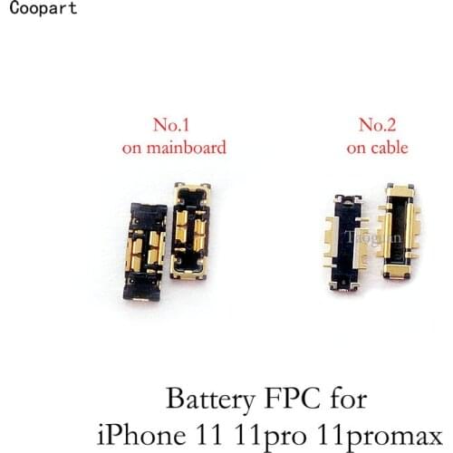 Coopart New Inner FPC Connector Battery Holder Clip Contact replacement on motherboard for Asus ZenFone TV ZB551KL X013D