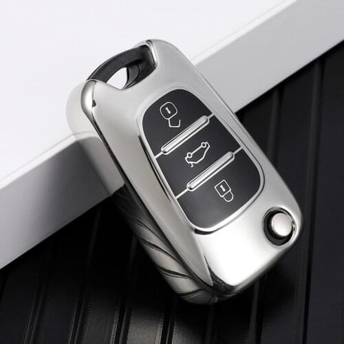 High Quality Tpu Car Key Cover Case For Hyundai I20 Ix20 I30 Ix35 Elantra For Kia Sportage Rio 3 Alma Ceed K2 K5 Remote Control