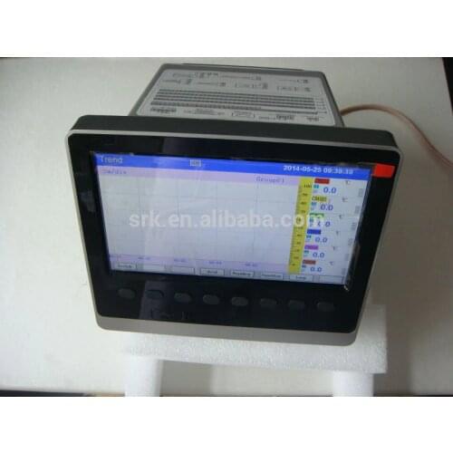 English Menu 10 Channel Paperless Recorder Universal Input 220VAC