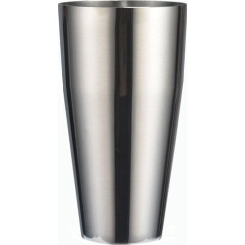17cm Thick Stainless Steel Milkshake Cup Milkshake Machine with Stirring Steel Cup Milk Tea Utensils Snowg Cup Shaker