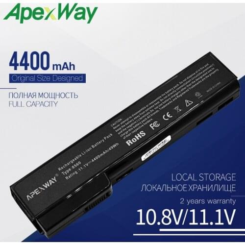 Battery For HP QK639AA QK640AA QK642AA QK643AA ST09 6360T For EliteBook 8460p 8470p 8470w 8560p 8570p 8570w 8760p 8760w 6 cells