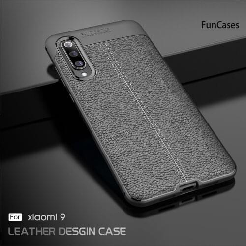 Telephone Mobile Covers For Xiaomi CC9E Hot Movil Lychee Pattern Protector Case sFor Movil Xiaomi ajax A3 CC 9E 9 SE CC9 Pro 10