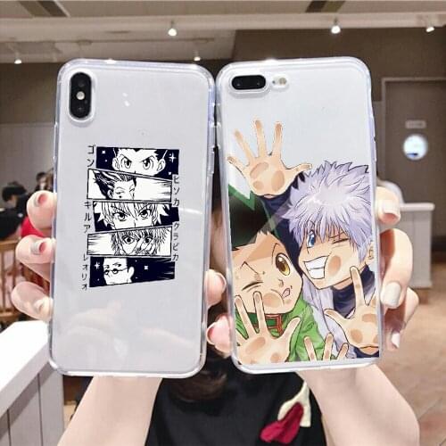 Hunter x Hunter Killua Zoldyck Phone Case For Samsung Galaxy Note 4 8 9 10 20 S8 S9 S10 S10E S20 Plus UITRA Ultra transparent 3D