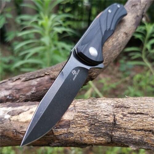 Pocket Folding Knife D2 Blade Tactical Knives Ball Bearing EDC Tools Good for Hunting Camping Survival Outdoor and EverydayCarry