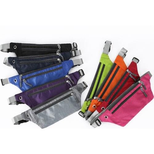 BISI GORO 2021 Phone Pack Zipper Pouch Banana Packs Unisex Waistbag Sports Running Purse Hip Bum Waist Bag Belt For Women Fanny