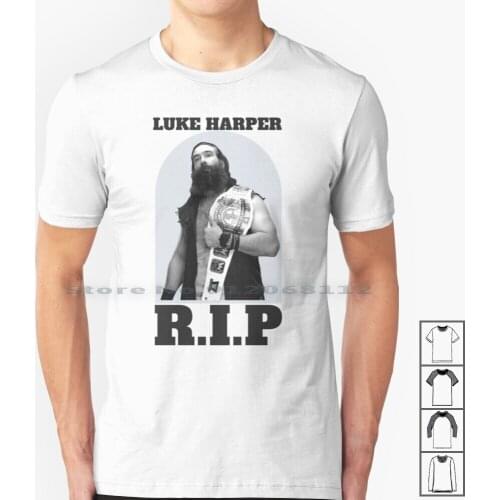 Luke Harper Rip T Shirt 100% Cotton Luke Harper Luke Harper Jonathan Huber Rip Rip Luke Harper Brodie Lee All Elite Wrestling