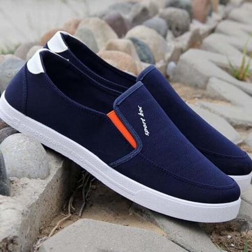 Men Canvas Shoes Fashion Sneakers Casual Shoes Loafers Male Shoes Adult Slip On Flats Summer Mens Trainers zapatos de hombre