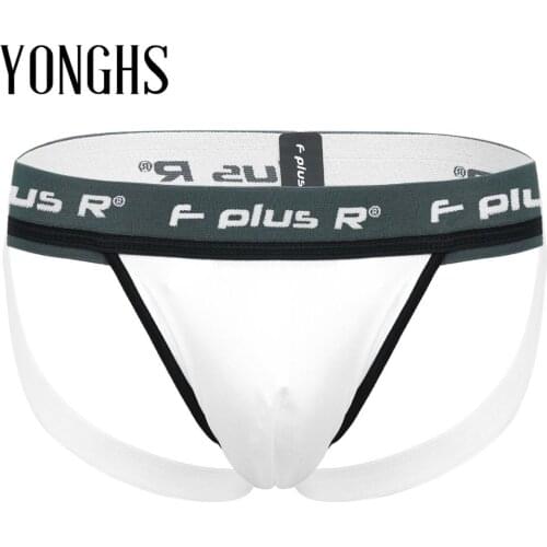 Mens Lingerie Open Butt Underwear Erotic Sexy Mesh Jockstrap Padded Bulge Pocket Sports Briefs Gym Fitness Straps Underpants