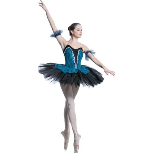 19502 New Ballet Dance Costumes Tutus Ballet Tutu Stage Performance Dancewear Ballet Wear Sequin Lace Bodice Ballet Tutu