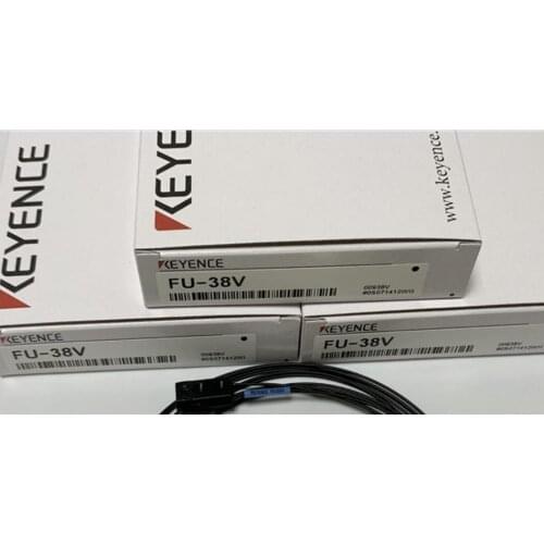 New barcode, brand new KEYENCE FU-38V limited optical fiber, complete accessories