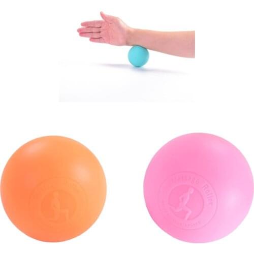 Silicone Yoga Lacrosse Ball Myofascial Deep Tissue Pressure Ease Trigger Point Treatment