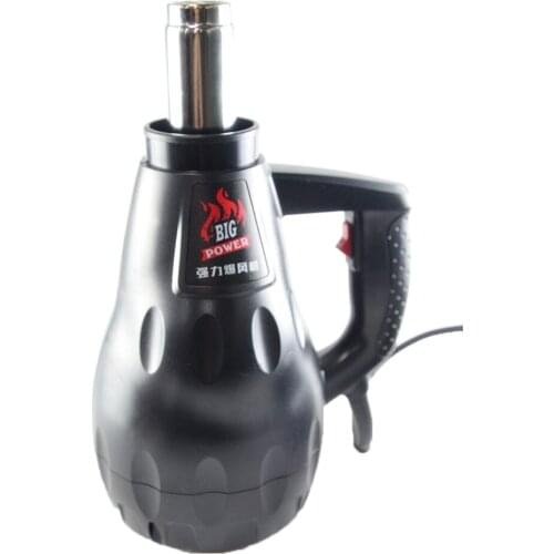 Car Heating Dryer Car Blow Dry Powerful Storm Gun Leaf Hair Dryer Dust Removal Heater Water Removal Rc-88 1500W Line 8 Meters