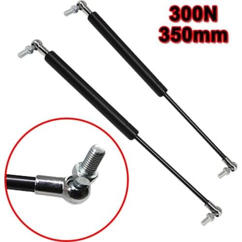 2pcs Universal 350mm 300N Car Struts Front Cover Bonnet Hood Rear Trunk Tailgate Boot Shock Lift Strut Support Bar Gas Spring