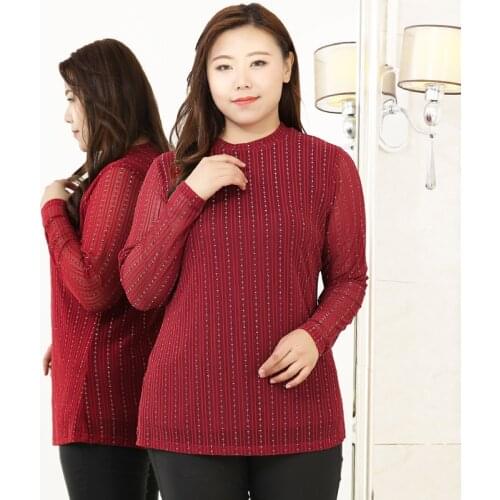 4XL To 10XL Plus Size Women Blouse Long Sleeve Casual Shirts Spring Autumn Woman Tops Casual Outerwear