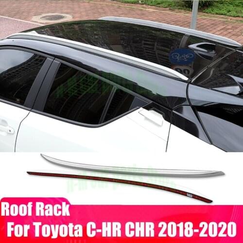 Roof Rack For Toyota C-HR CHR 2018-2020 Racks Rails Bar Luggage Carrier Bars top Racks Rail Boxes Aluminum Alloy