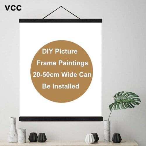 DIY Wood Poster Frame Canvas Painting Frame Wooden Hanger Painting Canvas Picture Frame Canvas Craft Frame Art Hanger