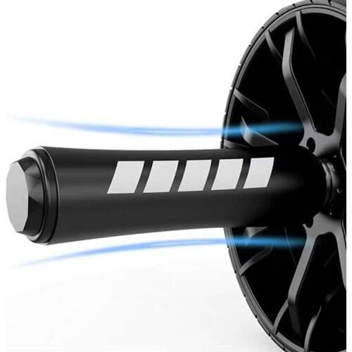 Double-Wheel Mute Power Roller Abdominal Large Wheels Rebound Wheel Belly Reduction Abdominal Wheel Fitness Equipment