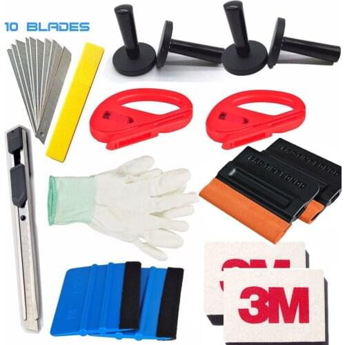 Economy Combo Pro Tool kit Car Vinyl Wrap Squeegee Tools
