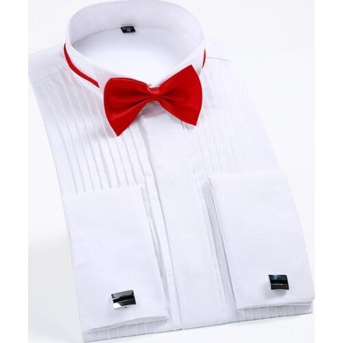 GREVOL Men's Tuxedo Shirts