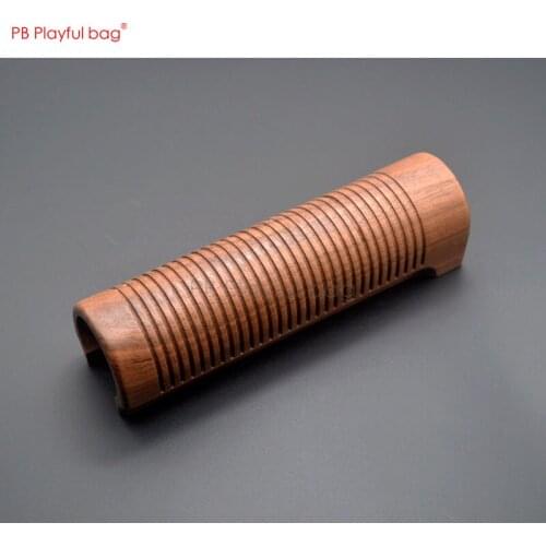 Playful bag Outdoor CS AKA M870 solid wood handguard Gel ball gun M4 P1 P4 416 Jinming accessories Tactical CS game toy OB79
