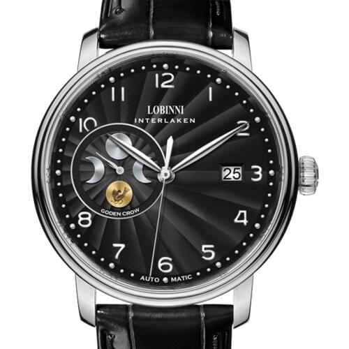 LOBINNI Switzerland Top Luxury Brand Watches Men Sapphire Japan MIYOTA Automatic Mechanical Movement Mens Clock L12030-2