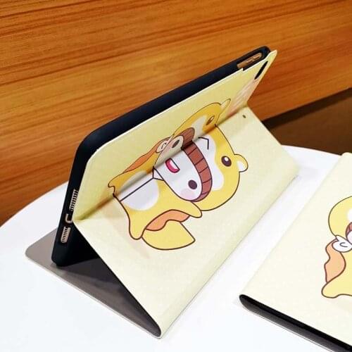 Cute Cartoon Bear Case For iPad 8 10.2 inch 2020 Stand Holder Flip Cover For iPad 7 10.2 2019