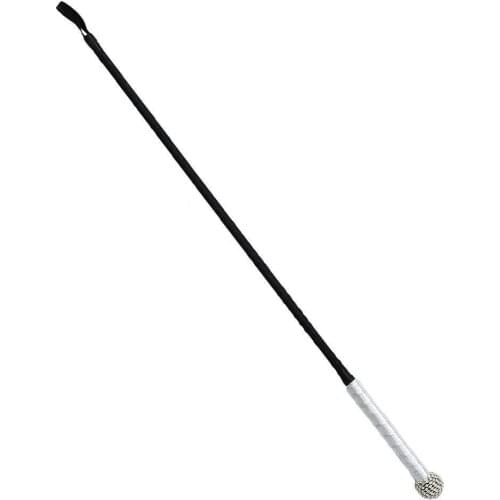 New Crystal& Leather Riding Crop Sex Whip Aid Spanking Paddle Slave Flogger Sex Toy for Couple Sex Products SM Appliance