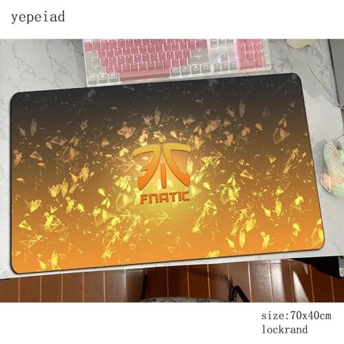 Fnatic padmouse Professional accessory 700x400x3mm mouse pad Indie Pop gaming enterprise rubber mats keyboard mouse mat gamer
