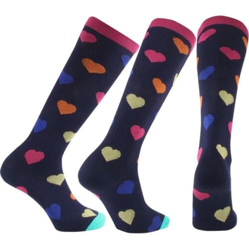 Anti Fatigue Cycling Compression Socks Fit For Sports Black Compression Stocking For Medical Varicose Veins Leg Relief Pain Sock