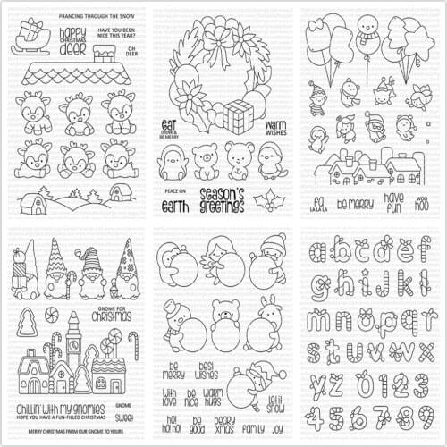 Animal Clear Silicone Stamp / seal for DIY Scrapbooking / Album Decorative Clear Stamp Sheets A492