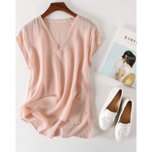 Sucuie Short Sleeve Blouses