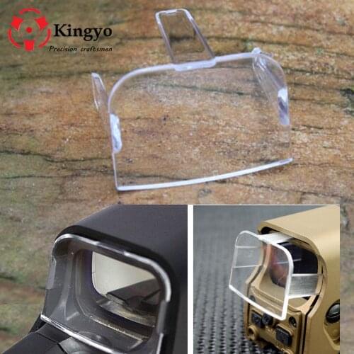 Tactical Hunting Airsoft Scope Len Protector Red Green Dot Sight Lens Protective Holosight Cover