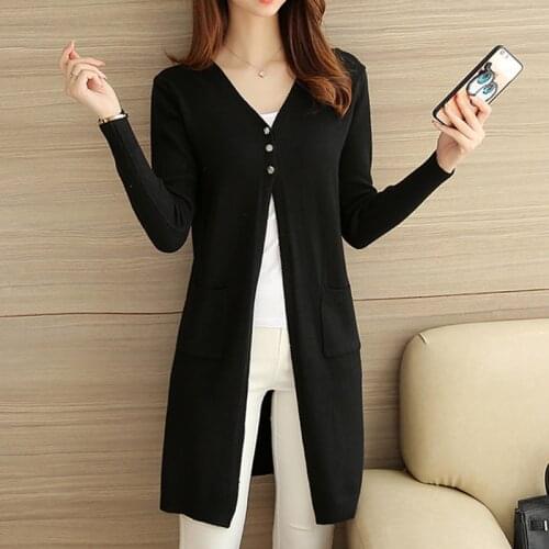 Women Cardigans Sweater Tops Cheap Clothes Casual Sweater Jacket Chic Tops Womans Sweater Cardigans jersey knit Jumpers