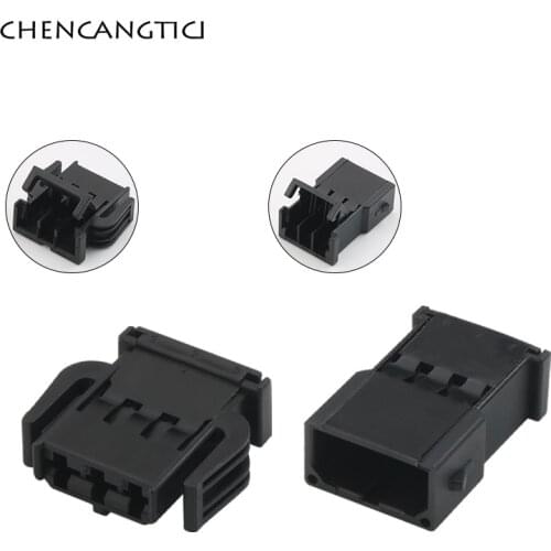 5 Sets 3 Pin Auto Electric Plug Wire Harness Cable Connector Reading Light Socket For VW Passat B5 Bora Polo 893971993 893971633