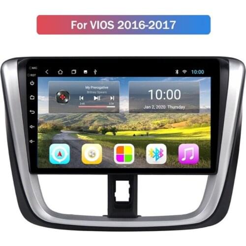 Android Car GPS Nagavition For TOYOTA VIOS 2017-/YARIS Sedan 2016- Radio With Mirror Link Backup Camera Support USB DVR