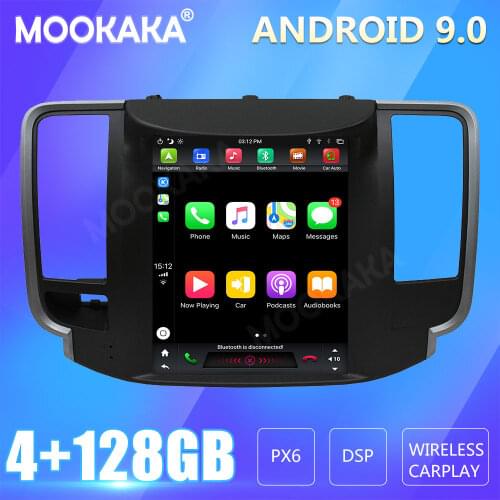 For NISSAN Teana 2008-2011 Tesla Screen Android Px6 Car Multimedia Stereo Player Carplay GPS Navigation Head Unit DVD