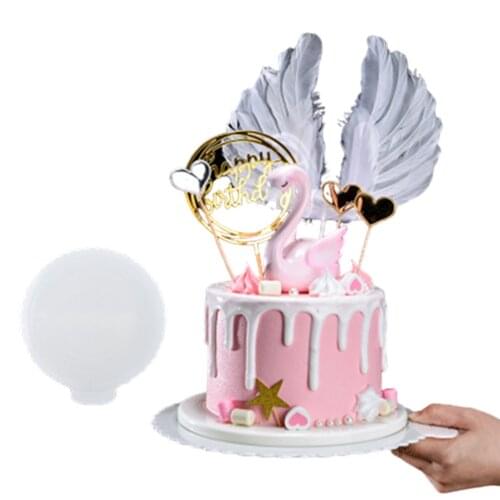 White Cakeboard Round,Reusable Cake Circle Bases Round Cake Boards 4/6/8/10/12 inch Plate Thicker Cake Cardboards Base