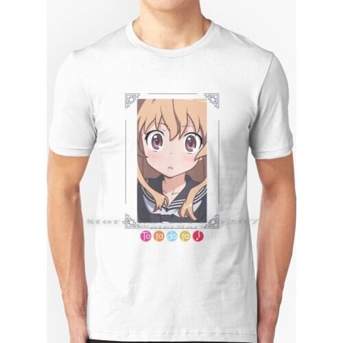 Toradora T Shirt 100% Pure Cotton Toradora Anime Taiga Manga Aisaka Kawaii Tiger Taiga Aisaka Japanese Ami Japan Minori Kuroko